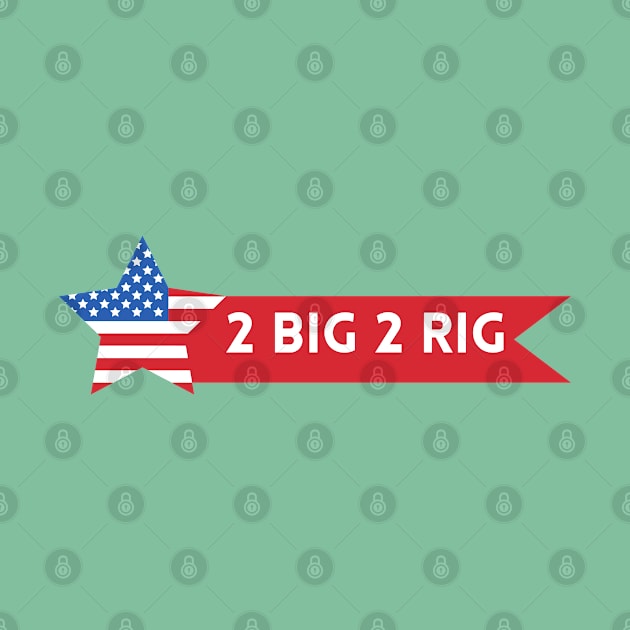 TOO BIG TO RIG AMERICAN STAR by Lolane