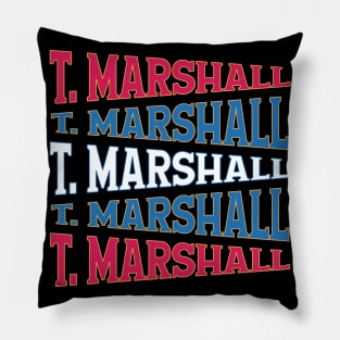 NATIONAL TEXT ART USA MARSHALL Pillow