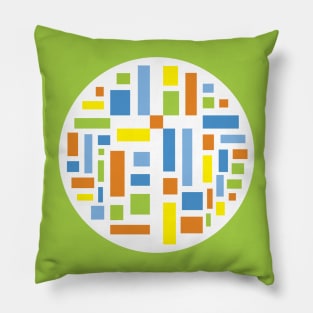 Stained Glass Window 25 Pillow