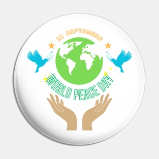 International Peace Day Pin