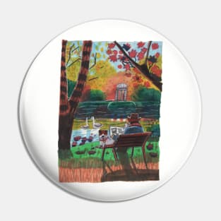 Autumn Silence Pin