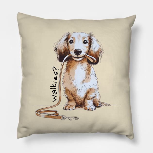 WALKIES - Doxie Pillow by ZogDog Pro