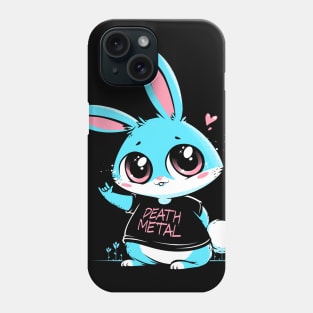 Death Metal Bunny Phone Case