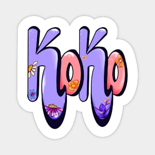 Koko 4 The top 10 best Personalized Custom Name gift ideas for Koko girls and women Magnet