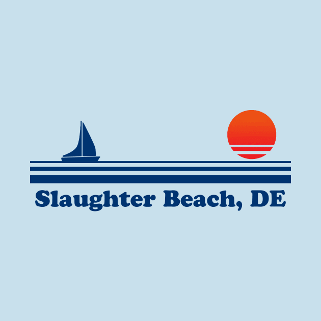 Slaughter Beach, DE - Sailboat Sunrise by GloopTrekker