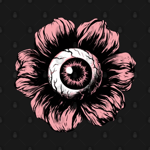 Flower eyeball trippy by Evgmerk