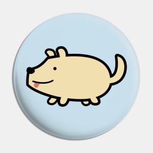 Pudgy Dog Pin