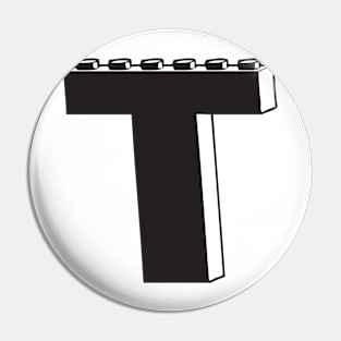 THE LETTER T Pin