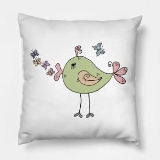 Vogelzwitschern Pillow