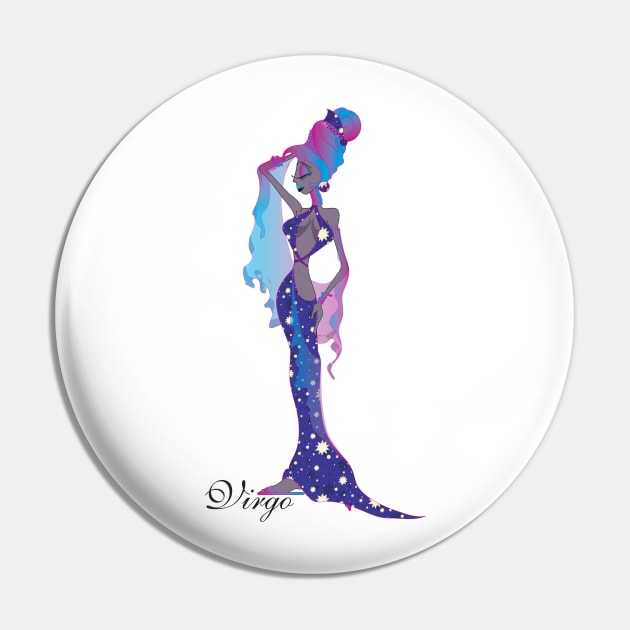 Starlight Virgo Pin by The Cuban Witch