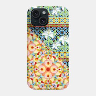 Tangerine Confetti Lilies Phone Case