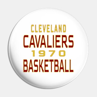 Cleveland Cavaliers Basketball 1970 Classic Pin