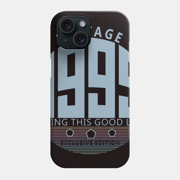 25th Birthday T-Shirt - Vintage 1995 Phone Case by Reshartinc