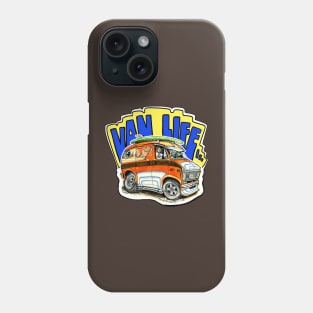 "Van Life" Sticker, Cali Phone Case