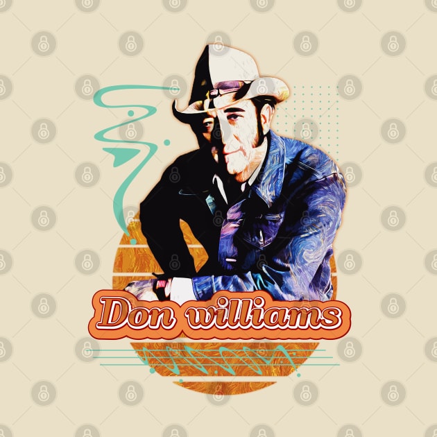 Don williams \\ Retro Art by Nana On Here