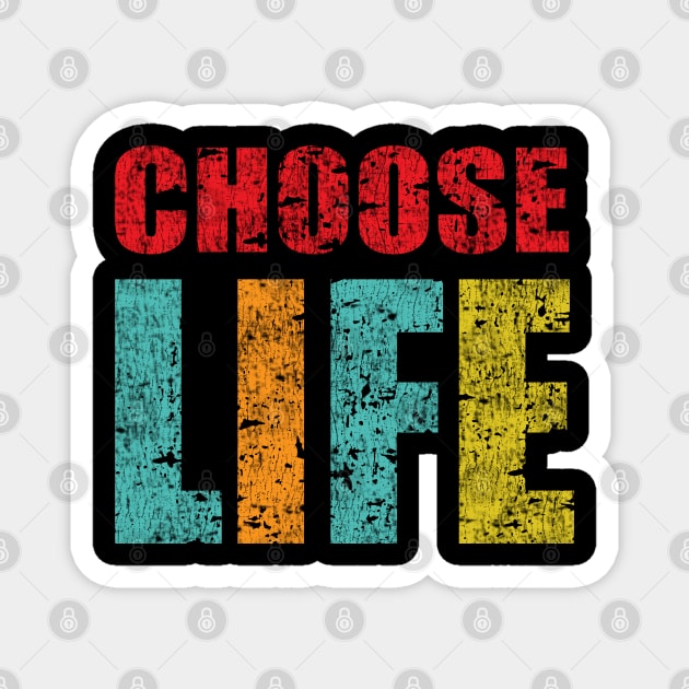 choose life Magnet by Aries Black