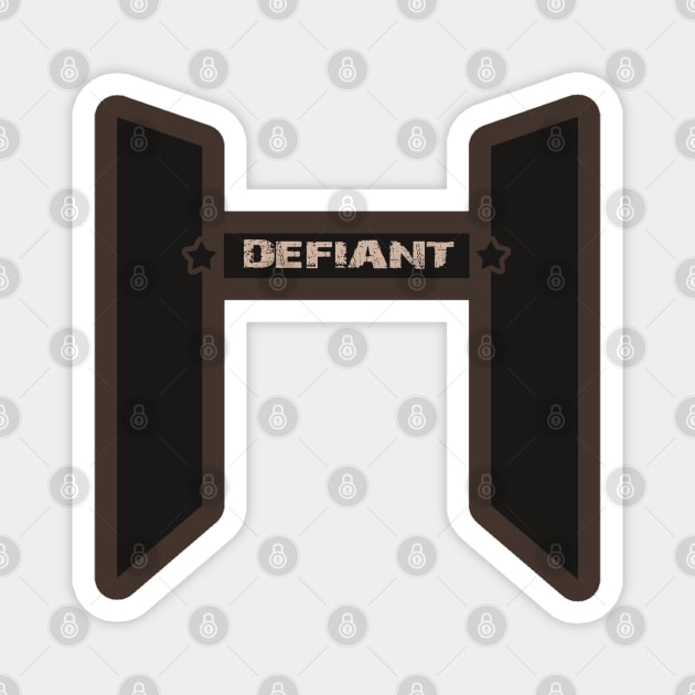 Defiant Magnet by tatzkirosales-shirt-store