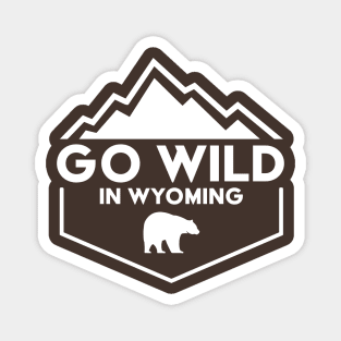 Go Wild in Wyoming Magnet