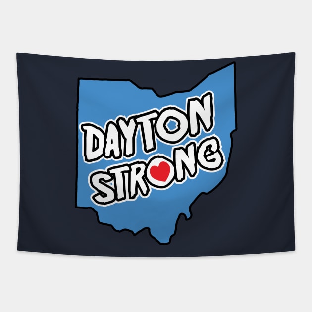 dayton strong Tapestry by Amrshop87