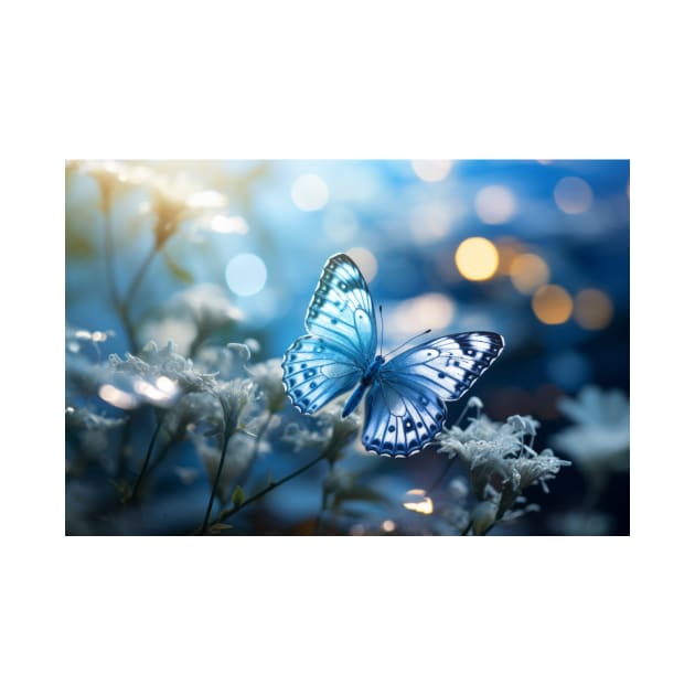 Butterfly Forest Nature Serene Tranquil by Cubebox