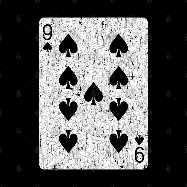 nine of spades playing card by andzoo