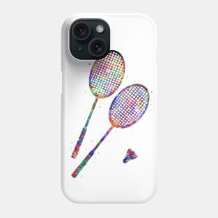 Badminton racket Phone Case