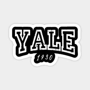 Yale 1930 white Magnet