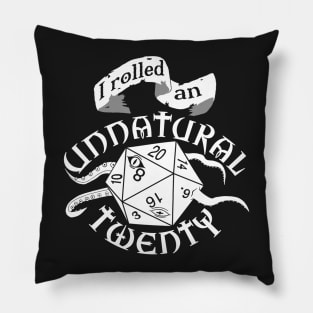 Unnatural Twenty Pillow