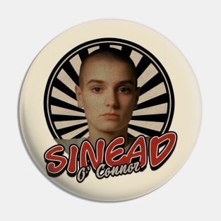 Vintage 80s Sinead O'Connor Pin