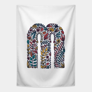 Tropical Letter M Tapestry