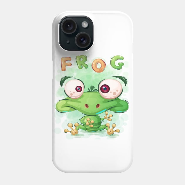 Mr Frog Phone Case by ManxHaven