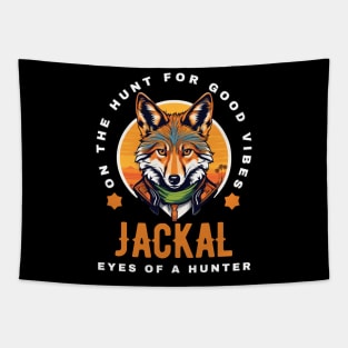 Jackal The Hunter Tapestry