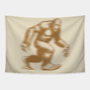 Blurry Bigfoot Tapestry