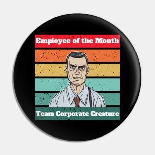 Employee of the Month - male Pin