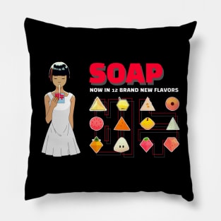 Cloud Atlas - Sonmi-451 Soap Ads! Pillow