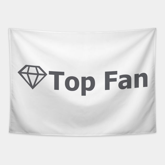 Facebook's Top Fan Badge Tapestry by artsylab