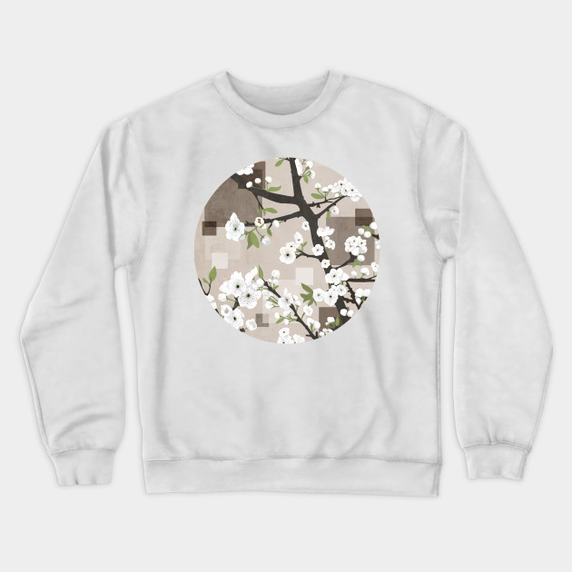 floral cherry blossom crewneck