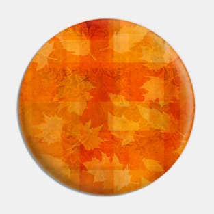 The Fall Abstract Pin