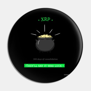 XRP pot of gold Pin