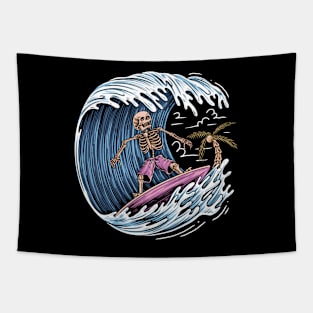 Surfing Summer Tapestry