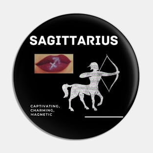 Sagittarius Zodiac Sign Pin