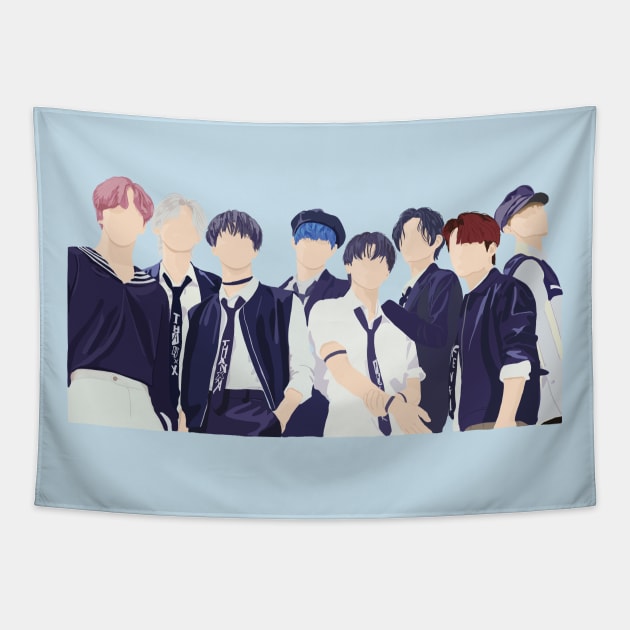 ATEEZ - Inception Tapestry by cahacc