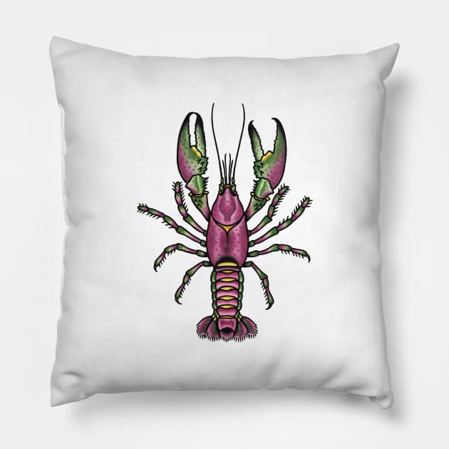 NOLA Crawfish Pillow by Jake B