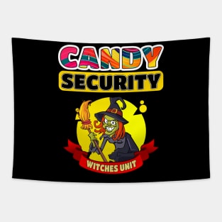 Candy Security - Halloween Security Tapestry