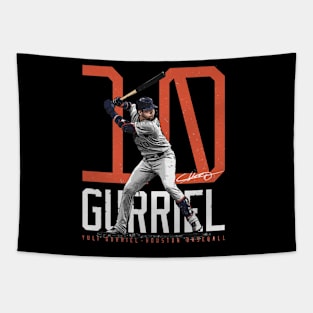 Yuli Gurriel Houston Bold Number Tapestry