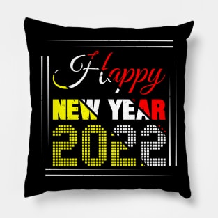 Happy New Year 2022 Pillow