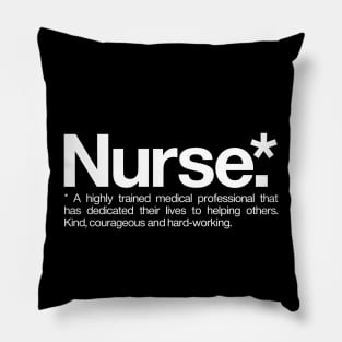 Nurse Definition Pillow