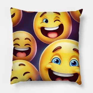 Funny emoji Pillow