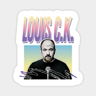 Louis CK 90s Style Aesthetic Design Magnet