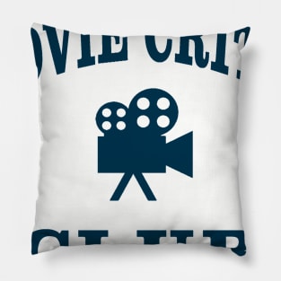 Movie Critic Club Pillow